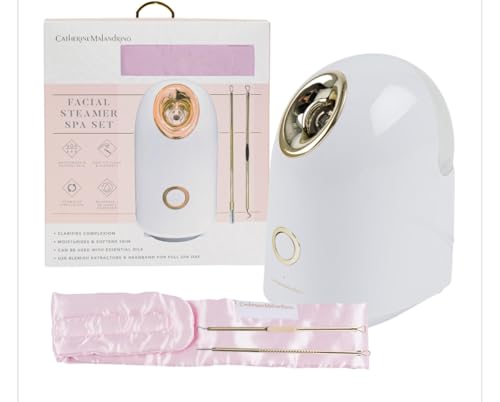 Brume chaude et soin du visage haut de gamme avec nettoyeur vapeur portable