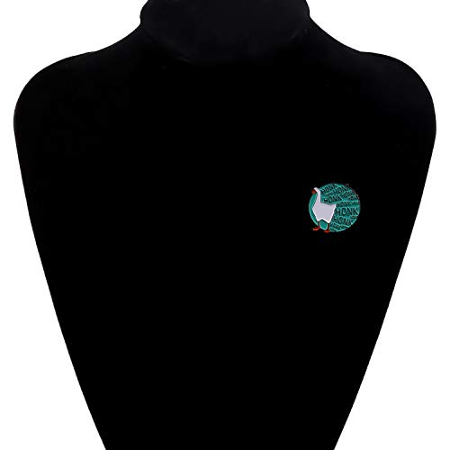 CENWA Goose Lover Gift Big White Goose Brooch Pin Gift for Goose or Goose Lover4