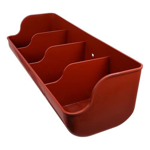 Mangeoire pour porcs et chèvres agricole plastique 4 compartiments