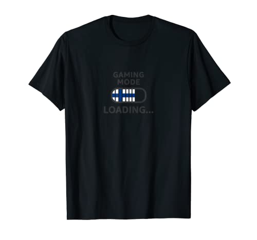 Flag Finland T-Shirt, Black