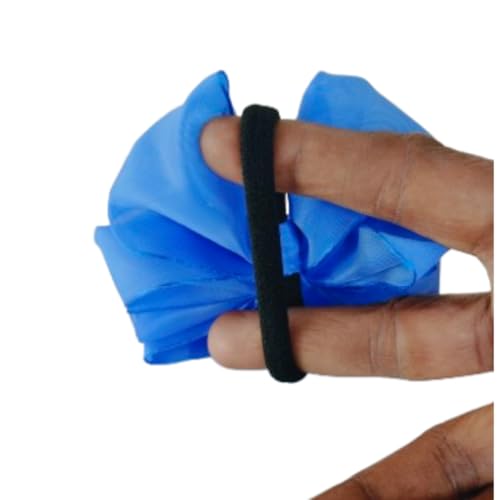 Image of Readymade Ribbon for School Girls - Soft Satin Bow Hair Accessory - Easy to Wear, Stylish & Neat Look - Ideal for School Uniforms bow in girls & Daily Use - Pack of 8 /School Ribbon in Kids (Sky Blue Colour)