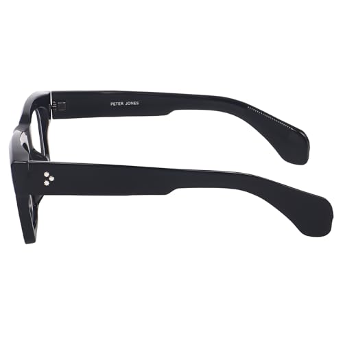 Image of Peter Jones I Zero Power Blue Cut Computer Glasses I Retro Square Shape I Gaming Glasses I UV Protected & Blocks Harmful Rays I Men & Women I Large Square 3804