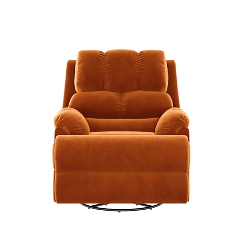 Image of Wakefit Recliner | 3 Year Warranty | Recliner Sofa 1 Seater, XpertGRID Technology, Designed for Supreme Comfort & Relaxation, Easy DIY Assembly, 145 kg Weight Capacity, Electic Virelia (Amber)