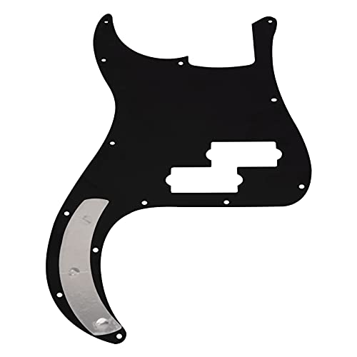 Yootones 1Pcs Yootones 13 Hole P Bass Pickguard Guitar Scratch Plate Pick Guard Compatible With 4 String Usa/Mexican Standard Precision Bass Part  thumb #1