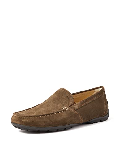 Geox Homme U Moner V Mocassins, Coffee, 45 EU
