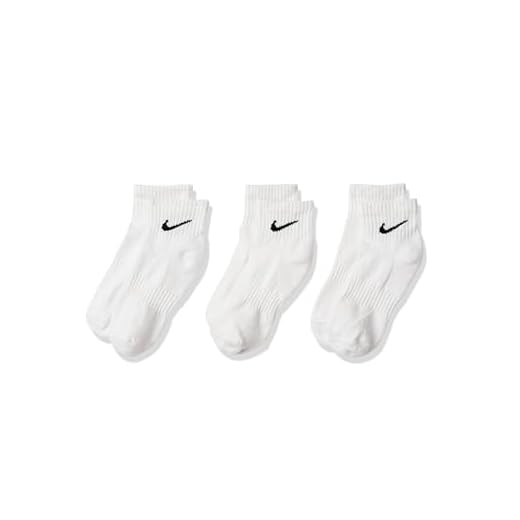 Nike Herren Everyday Cushion Ankle-sx7667 Socken, 3er Pack, Weiß (White/Black/100), 34-38 EU