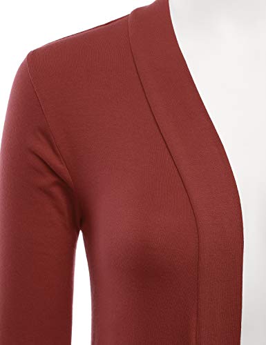 Image of LALABEE Women's Draped Open-Front Long Sleeve Light Weight Cardigan (S~3XL)