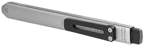 Image of Streamlight 88842 Wedge SL 500-Lumen Flashlight, Silver | 100 lumens; 300 candela peak beam; runs up to 1.75 hours; USB rechargeable capable; IPX4 aluminum construction; pocket clip