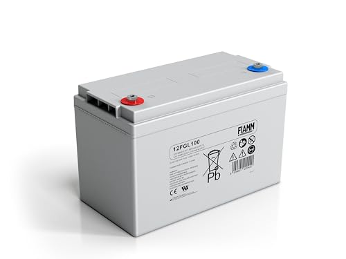 BATTERIA FIAMM 12V 100Ah 12FGL100 VRLA AGM ERMETICA...