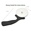 Pizza Cutter Wheel, Stainless Steel Slicer, Sharp Classic Cutters, Kitchen Gadget with finger guard protects, Easy dishwasher cleaning