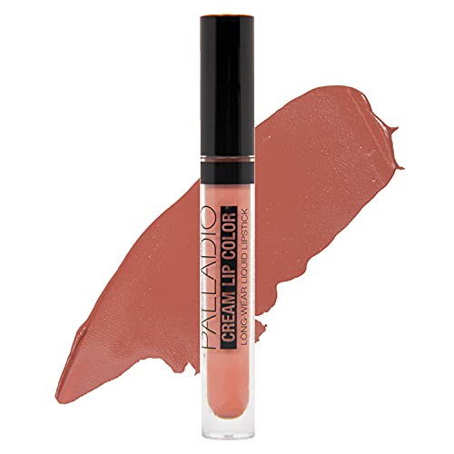 Palladio Long-Wear Cream Lip Color Liquid Lipstick, transfer proof high intensity color pigment, smooth lightweight formula - Image 3