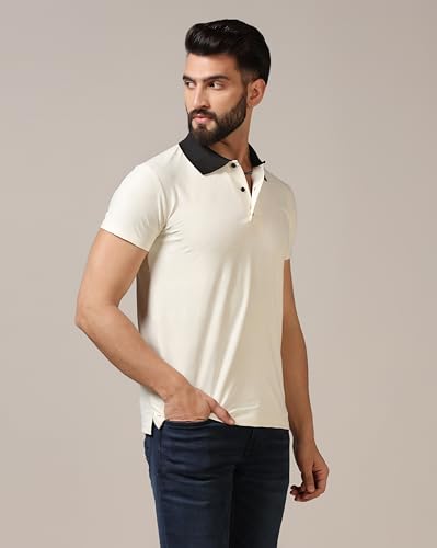 Image of TOPLOT Men's Regular Fit Polo T-Shirt