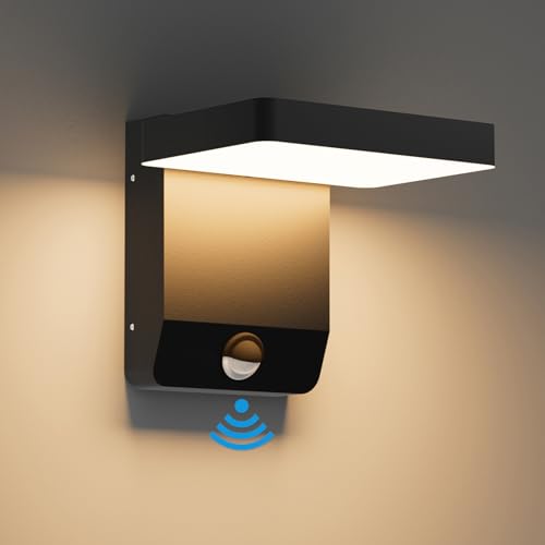 K-Bright 20W 1540LM LED Aussenleuchte Mit Bewegungsmelder, Sensor...