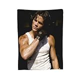 KAMPKASE Jared Padalecki Blanket Fashion Music Super Soft Quilt Durable Warm Lightweight Blanket 40'x30'