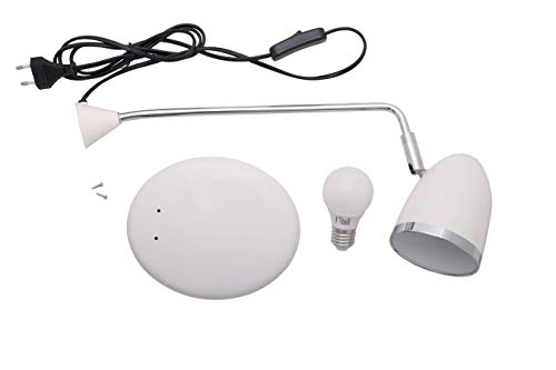 MAUL LED-Tischleuchte, Maulstarlet, Arbeitsplatzleuchte für Büro und Homeoffice, 3000K Farbtemperatur, Metall, Weiß – Bild 8