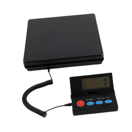Báscula de plataforma con función tara, LCD 110 lb miniatura 7