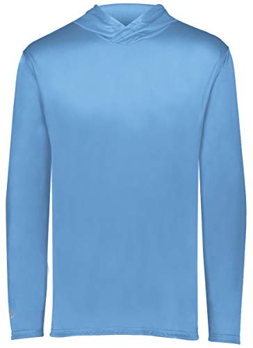 Holloway Boys' Hoodie, Columbia Blue, Medium2