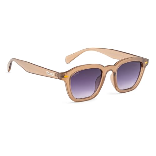 Image of Stood Retro Sunglasses | Full Rim |Soft Square | UV Protected | Medium | Men & Women | SG-STD0016
