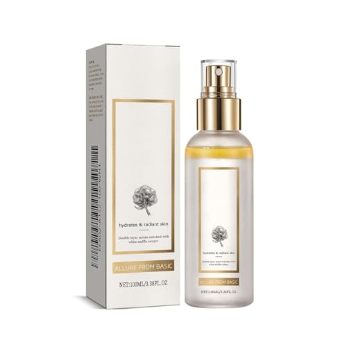 Bruma Facial en Spray de Trufa Blanca, Hidratante Antiedad en Spray para el Cuidado de la Piel, Iluminador y Nutritivo, Apto para Todo Tipo de Piel