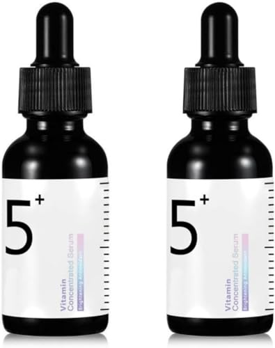 Sérum Concentrado de Vitaminas N.° 5, para atenuar manchas oscuras y reparar la piel. Formulado con glutatión y vitaminas, cuidado facial coreano para una tez radiante.