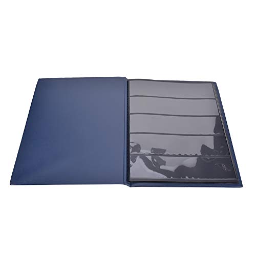 Libro de Colección de álbumes de Sellos Postales de 10 Páginas Soporte de Colección de Sellos para Exhibición y Almacenamiento de álbumes de Sellos Libro de álbumes de Sellos