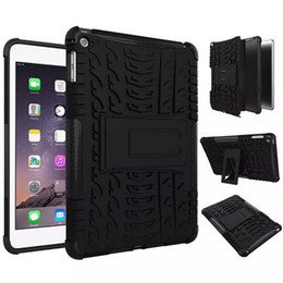 SmartLike Military Graded Heavy Defender Hybrid Kickstand Back Cover Case for iPad 5