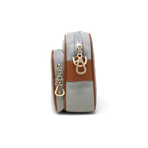 Womens Anti-Theft Water-Proof Travel Crossbody Bag with Women Nylon Jacquard Locking Clasps Strap3