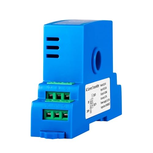 Transmetteur de courant à effet Hall 4mm DC 0-10A vers sortie 0-5V pour rail DIN