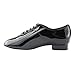Very Fine Paris Mens Ballroom Waltz Salsa Tango Latin Social Dance Shoes Black Patent Leather US 12 New V-Sheen Patent Leather