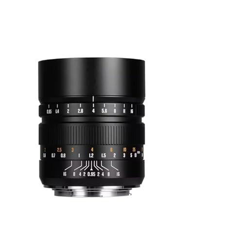 Lens, Lente de Retrato de fotograma Completo de 50 mm F0.95 II, Enfoque Manual, cámara de Gran Apertura, Compatible con Sony E, Nikon Z, Canon RF y L,for Camera(L-Mount)
