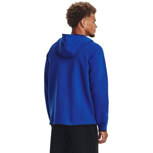 Sweat à capuche bleu Under Armour épais collection Inarrêtable M - 3