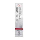 COLORCHARM Permanent Gel| Hair Color for Gray Coverage| 5RV Burgundy| 2 Fl Oz