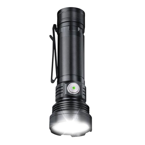 Lampe de poche lumineuse en alliage d'aluminium pour camping et activités de plein air