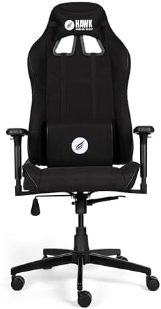 Hawk Gaming Chair Fab V4 Siyah Kumaş Oyuncu Koltuğu - Görsel 1