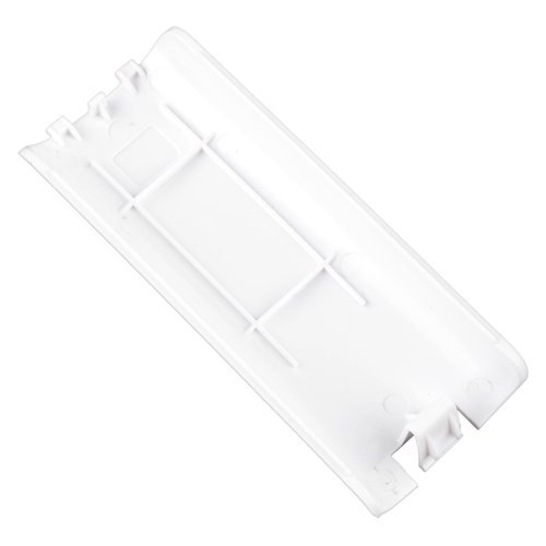 White Wireless Controller Battery Cover Case for Nintendo Wii