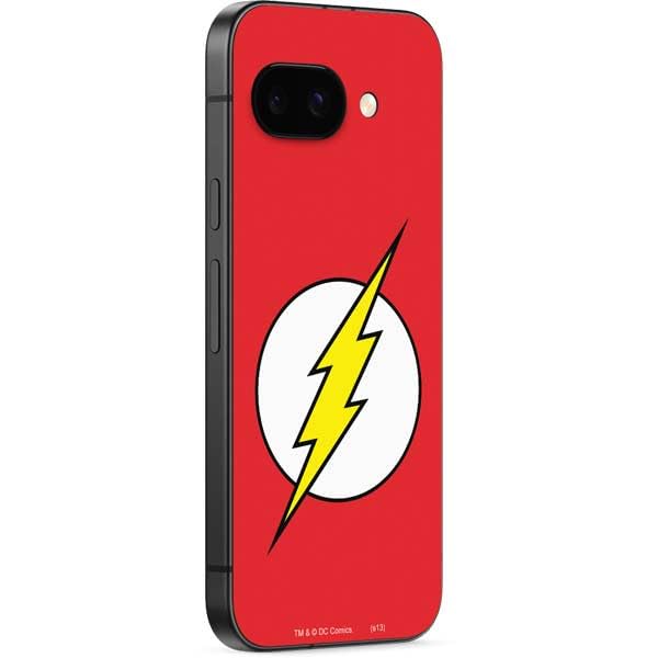 Skinit Decal Phone Skin Compatible with Google Pixel 9a - Officially Licensed DC Comics The Flash Original Emblem Design