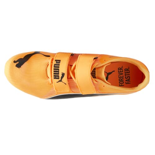 PUMA Mens Evospeed Triple Jump 11 Ultraweave & Field Track/Field Sneakers Shoes - Orange4