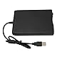 Bewinner Diskettenleser, 3,5 Zoll Externes USB-Diskettenlaufwerk für PC, 1,44 MB FDD Tragbare Diskette für PC Windows XP 7 8 10 11, Plug and Play