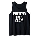 Dieses Pretend I'm A Clam Funny Lazy Halloween-Kostüm ist am besten für Männer