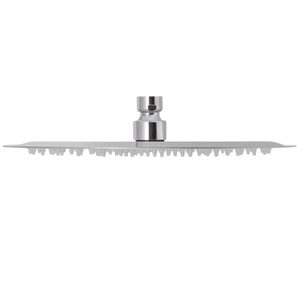 Cabezales de ducha de lluvia de acero inoxidable de 25 cm de diámetro, 2 unidades con 105 boquillas antical, compatibles con sistemas de ducha, montaje en pared y techo, ahorro de agua para