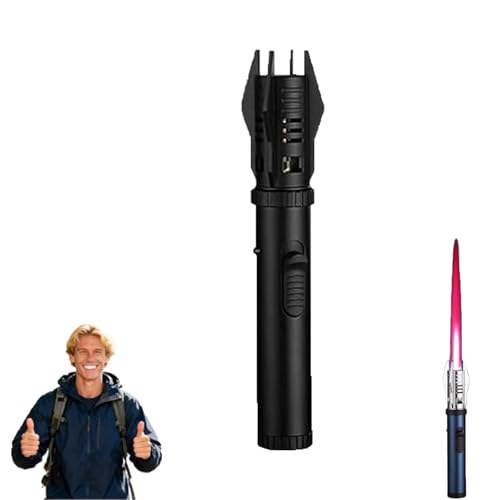 Torch Lighter with Safety Lock & 360 Inverted Ignition Refillable Butane Gas Lighter High-Heat Outdoor Flame for Camping BBQ Baking Campfire Outdoor Cooking