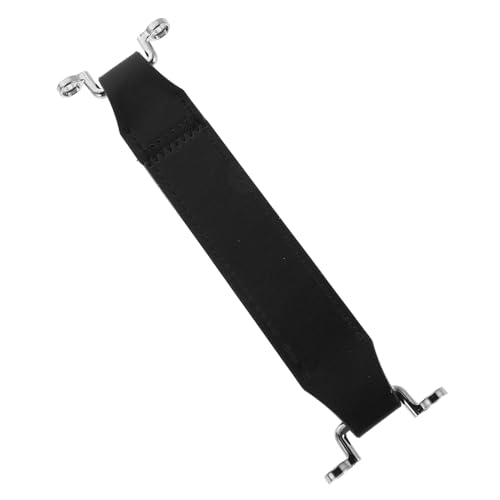Totority 皮革提手 レザー ハンドル ギターアンプ スピーカー用 ラゲッジグリップ 古典的なデザイン 引き出しやキャビネットにも ブラック