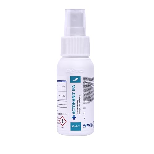 İzopropil Alkol — Actohand® Ipa 50 ml – El ve Cilt Antiseptiği |%75 İçerikli Hızlı Etkili Dezenfektan | Zararlı Mikroorganizmalara Karşı Etkin Koruma | Cilt Dostu, Hızlı Kuruyan Formül