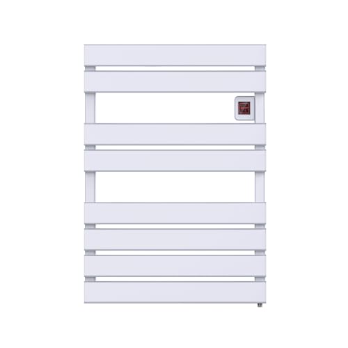 Sèche-Serviette Electrique Mural Omiros Plat Sannover 500 W Blanc