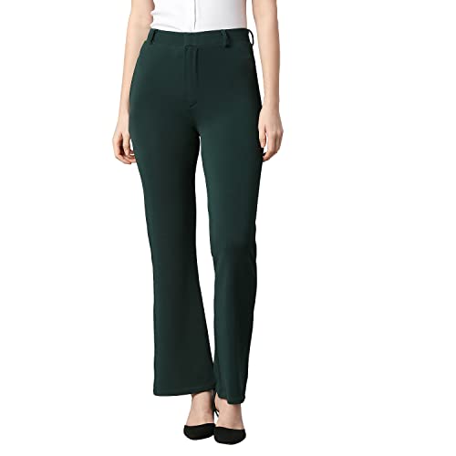 Image of Smarty Pants Women's Cotton Bell Bottom Formal Trouser