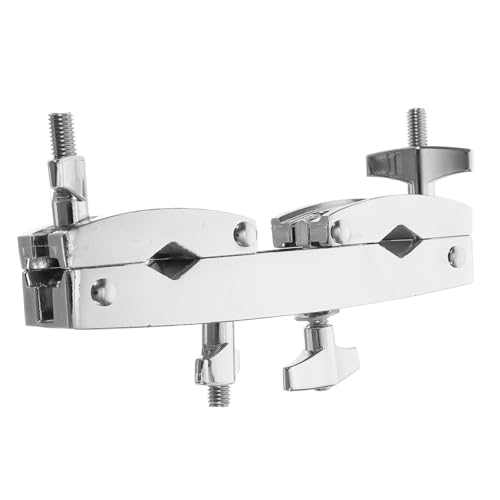 Yardwe Extension Cowbell Clamp Mount for Drums Clamp Holder for Drum Set Parts