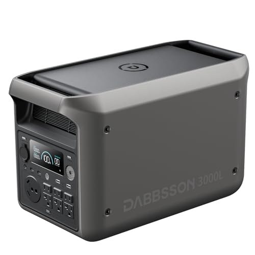 【大容量&最軽量3KWh半固体電池】Dabbsson ポータブル電源 3000L 3072Wh 大容量...