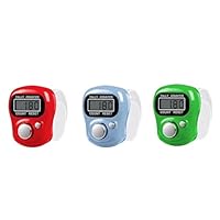 Amazon | 数取り器 指カウンター 3個入り デジタル カウンター