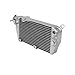 ZSGK Compatible with Kawasaki KLR650 1987-2007 1988 1993 1996 1998 2005 2006 etc Aluminum Radiator, silver