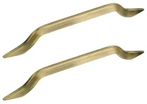 FAST CP04S Brass Antique Architectural Designer Cabinet Pull Handle for All Type Wardrobe Door, Dresser Drawer, Kitchen Drawer and Other All Type Door. (160MM)